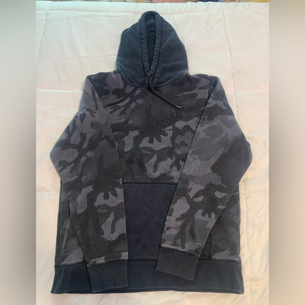 Under Armour gray camo hoodie